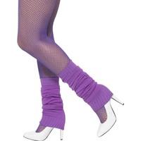 Purple Ladies 80\'s Leg Warmers