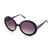 purple oversized sunglasses