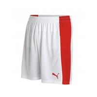 puma powercat 512 team shorts white red