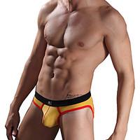 Push-Up Solid Briefs Underwear, Nylon