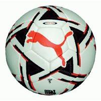 puma king fifa approved match ball white orange