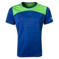 puma evospeed tech performance tee blue