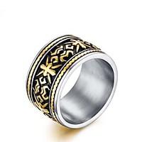 Punk Rock Accessories Stainless Steel Rings For Men