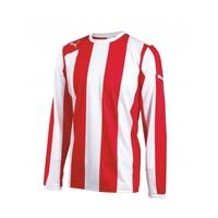 Puma Hooped LS Striped Shirt (red-white)