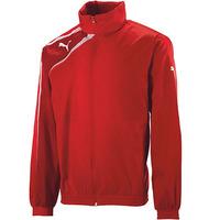 puma spirit rain jacket red