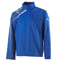 puma spirit rain jacket blue