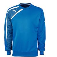 puma spirit sweat top blue