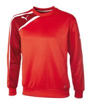 puma spirit sweat top red