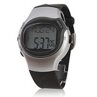 pulse heart rate monitor calories counter stop automatic watch with al ...