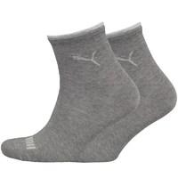 puma two pack lifestyle socks grey