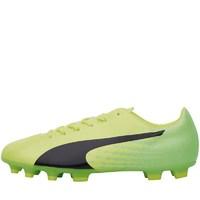 Puma Mens EvoSPEED 17.4 AG Football Boots Yellow/Black/Green