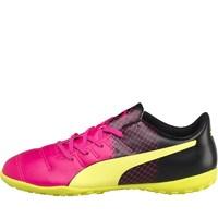 puma junior evopower 43 tricks tt astro football boots pink glowsafety ...