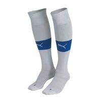 puma powercat socks dark white blue