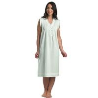 Pure Cotton Sleeveless Nightdress