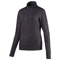 puma ladies nautical bloom quarter zip popover