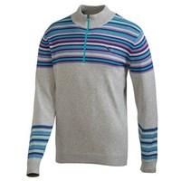 puma mens half zip sweater