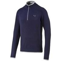 Puma Mens Quarter Zip Sweater