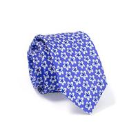 purple floral skinny silk tie savile row