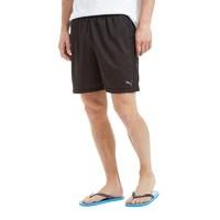 puma mens essential logo woven shorts black