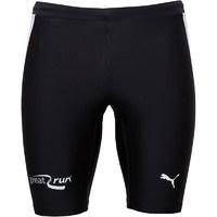 puma mens drycell tight running shorts black