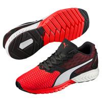 Puma Ignite Dual Mens Running Shoes - Red/Black, 8 UK