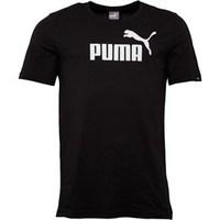 Puma Mens Essential No 1 Logo T-Shirt Black