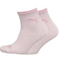 puma two pack lifestyle socks light pink