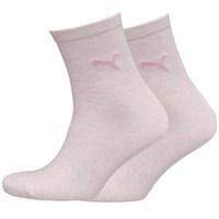 puma two pack classic socks light pink