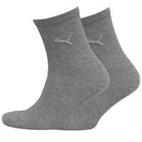 puma two pack classic socks grey