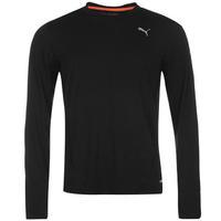 puma pwrwarm long sleeve training t shirt mens