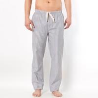 Pure Cotton Poplin Striped Lounge Pants