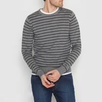 Pure Cotton Striped Jumper