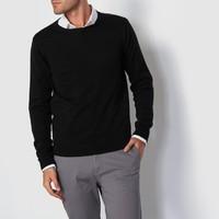 Pure Cotton Crew Neck Jumper