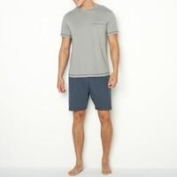 Pure Cotton Jersey Round Neck Short Pyjamas