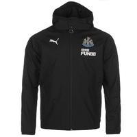 puma newcastle united performance rain top mens