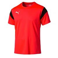 puma football training shirt red