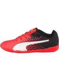 puma junior evospeed sala graphic football boots redwhiteblack