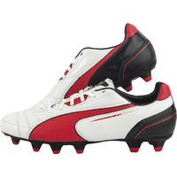 puma momentta fg football boots white red black