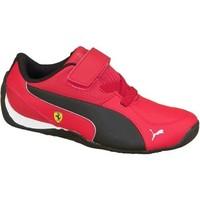 puma drift cat 5 ls nu v kids girlss childrens shoes trainers in red