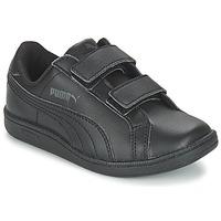 puma puma smash fun l v ps boyss childrens shoes trainers in black