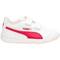 puma stepfleex fs sl v inf boyss childrens shoes trainers in white