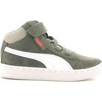 puma 360767 sport shoes kid grey boyss childrens walking boots in grey