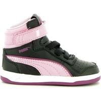 Puma 361474 Sport shoes Kid Black boys\'s Children\'s Walking Boots in black