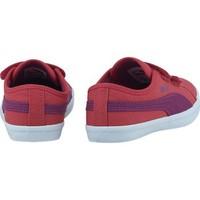 puma elsu f canvas v kids geraniumvivid girlss childrens shoes trainer ...