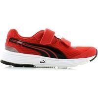 puma 187120 sport shoes kid boyss childrens trainers in red