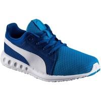 puma 189823 sport shoes kid boyss childrens trainers in blue