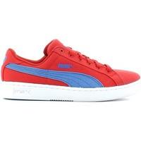 puma 357701 sport shoes kid red boyss childrens trainers in red