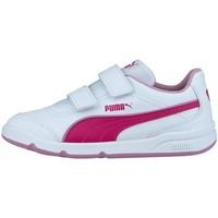 Puma Stepfleex FS SL V PS girls\'s Children\'s Shoes (Trainers) in white