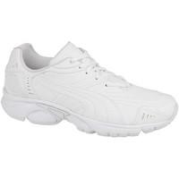 puma hahmer junior lace girlss childrens shoes trainers in white