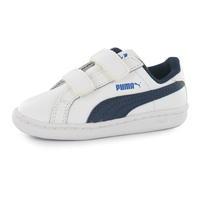 puma smash fun infants leather trainers